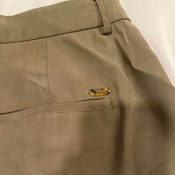 🆕 Scotch & Soda Classic Olive Colored Women's Shorts Size 30 NWT - Picture 4 of 4